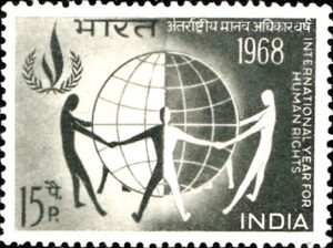 India on International Human Rights Year 1968