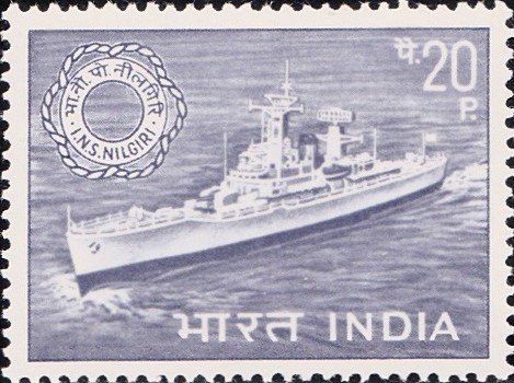 INS Nilgiri (Navy Day 1968)
