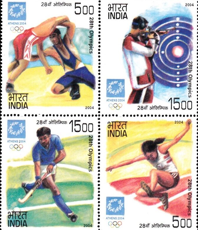 India at XXVIII Olympiad 2004