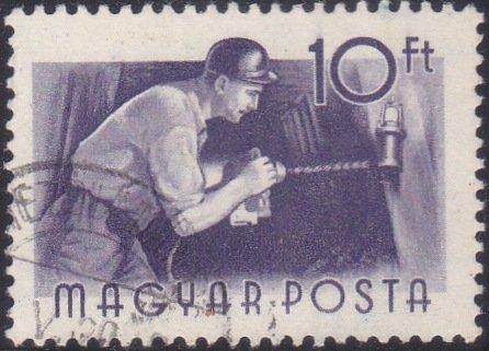 20 Coal Miner [Hungary Stamp 1955]