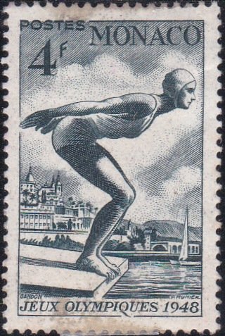 208 Swimmer [Olympic Games 1948, England]