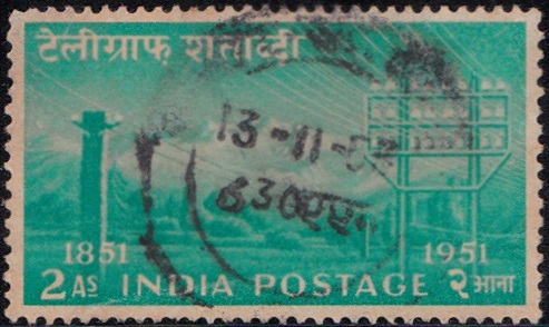 310 Centenary of Indian Telegraphs