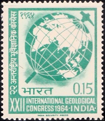 410 International Geological Congress [India Stamp 1964]