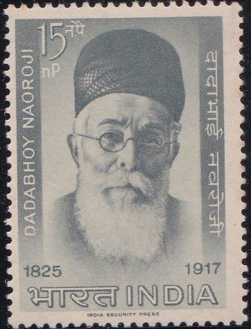 386 Dadabhoy Naoroji [India Stamp 1963]