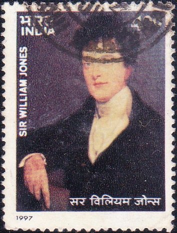 1565 Sir William Jones [India Stamp 1997]
