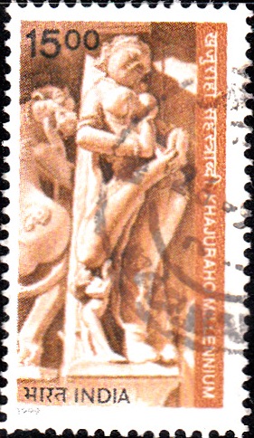 Apsara removing a thorn from her foot