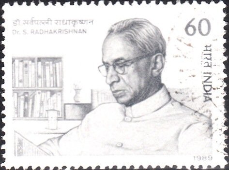 1208 Dr. S. Radhakrishnan [India Stamp 1989]