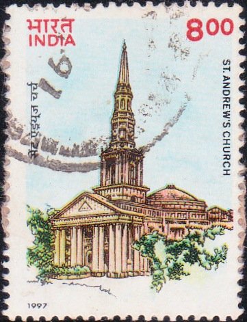 1526 St. Andrews Church [India Stamp 1997]