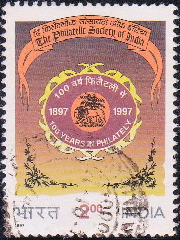 1535 The Philatelic Society of India [India Stamp 1997]
