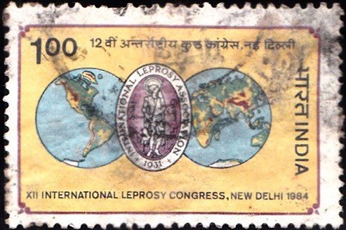 965-xii-international-leprosy-congress-new-delhi-india-stamp-1984