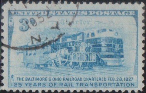 1006 Baltimore and Ohio Railroad Company [United States Stamp 1952]