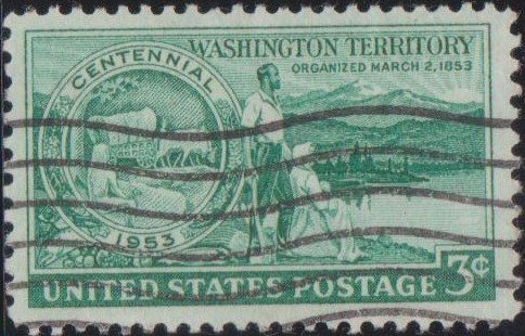 1019 Washington Territory [United States Stamp 1953]