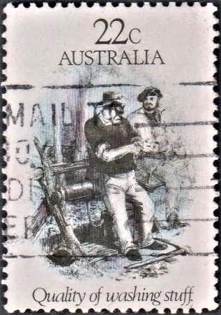 Sketch of Australian Painter S. T. Gill