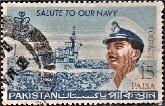 Navy emblem, Corvette No. O204 and Officer