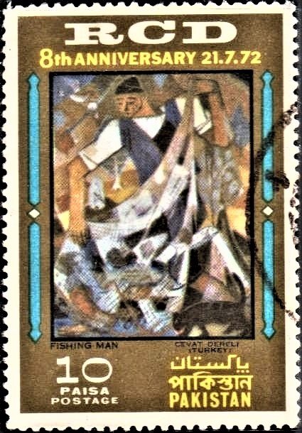 Fishing Man : Turkish painting