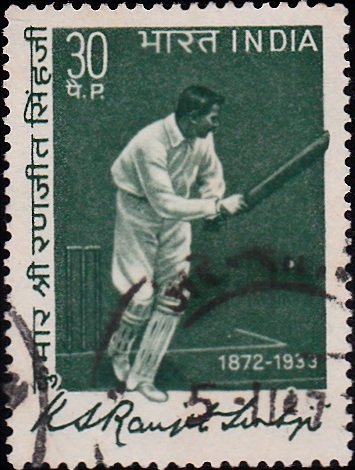 India Stamp 1973, Maharaja Jam Saheb of Nawanagar, Ranji