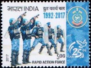 India Stamp 2017, RAF