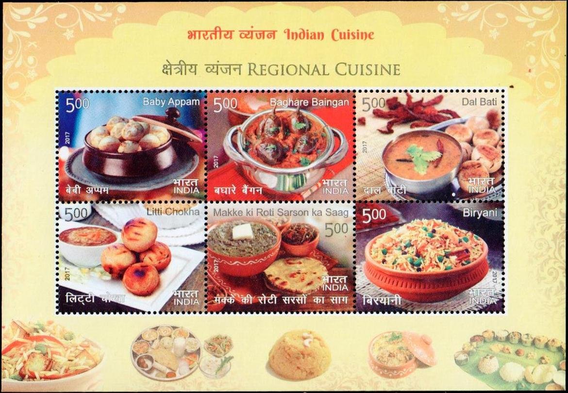 Baby Appam, Baghare Baingan, Dal Bati, Litti Chokha, Makke Ki Roti Sarson Ka Saag, Biryani