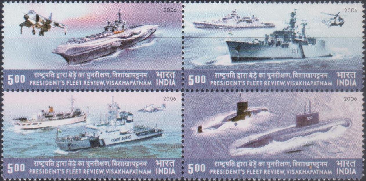 President's Fleet Review 2006, Visakhapatnam